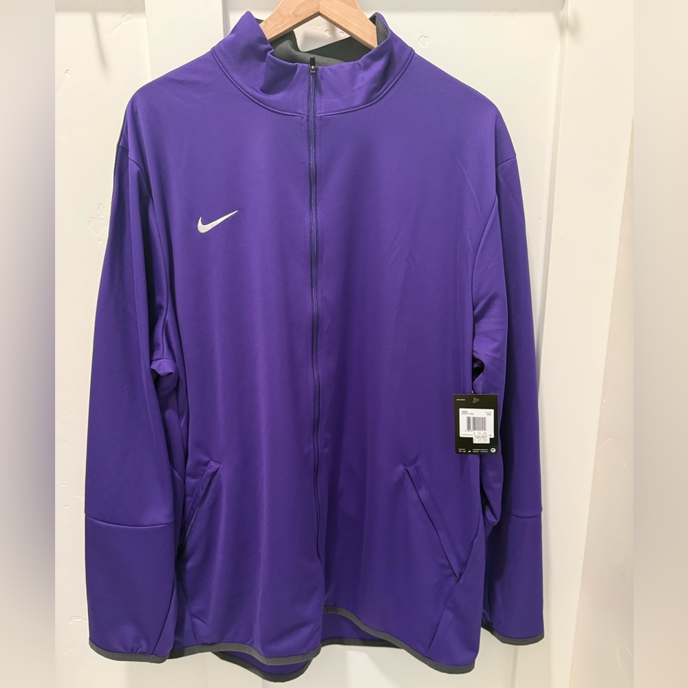 Nike Purple Zip-Up Jacket